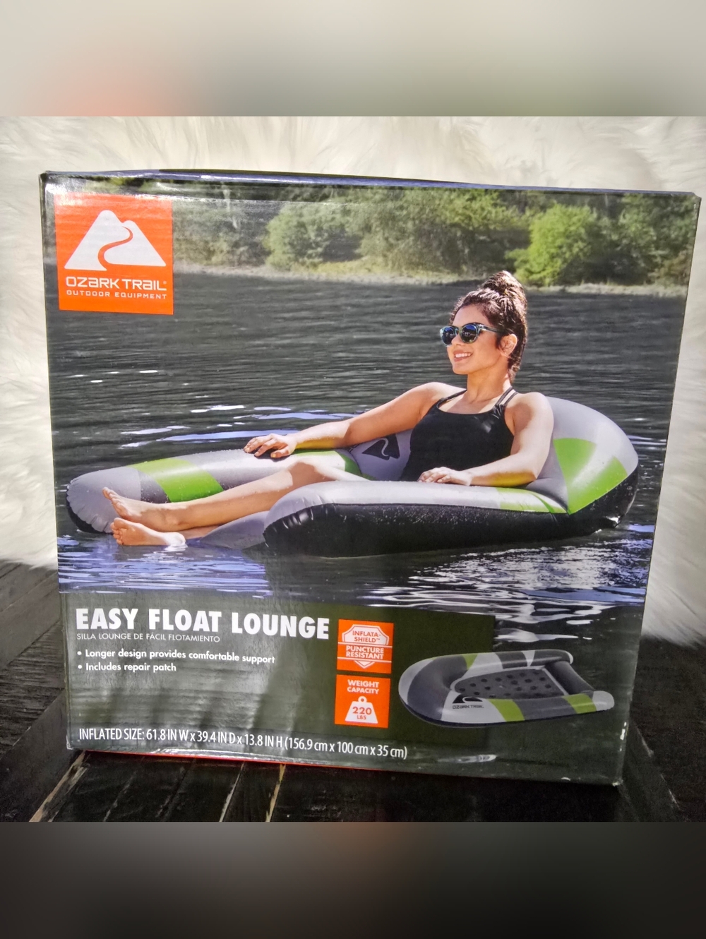 Ozark Trail Easy Float Lounge